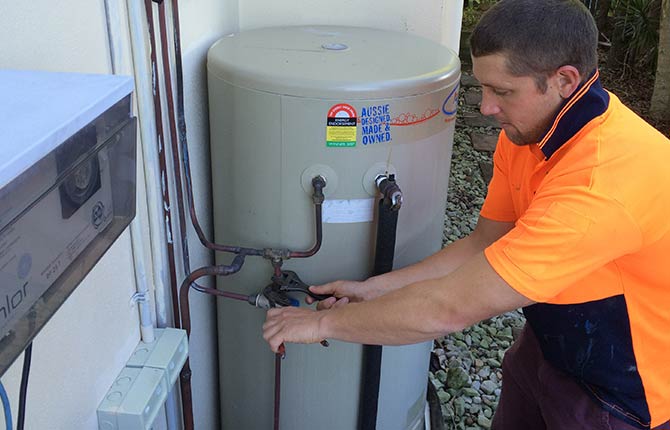 hot water service sunshine coast